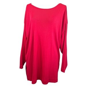 The Limited Red Long Sleeve Top Size M